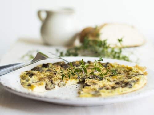 Omelette aux champignons - Les épices curieuses